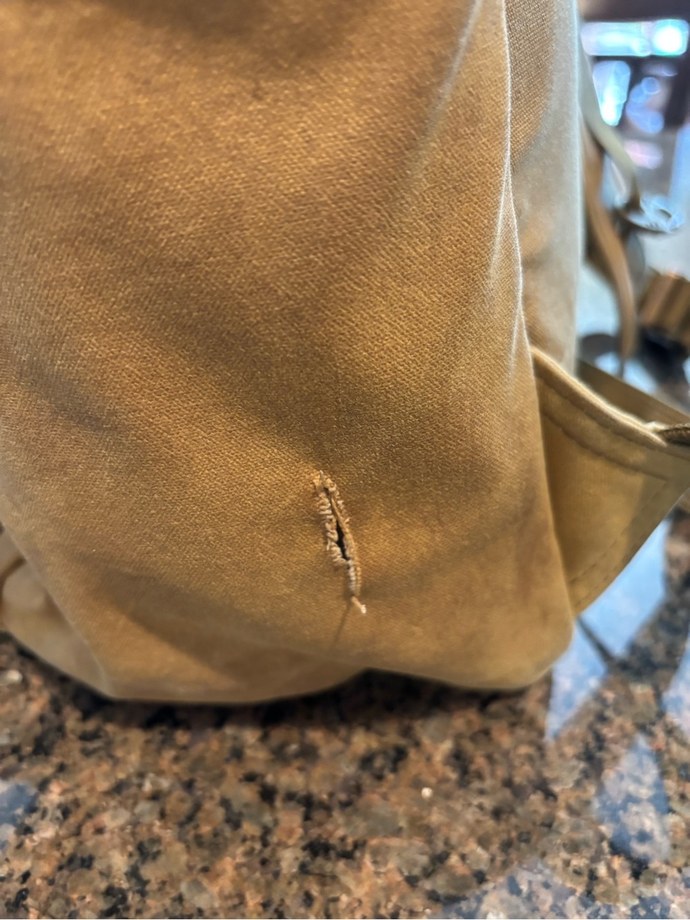 Filson Ranger Waxed Canvas Backpack /Rucksack - Picture 7 of 15
